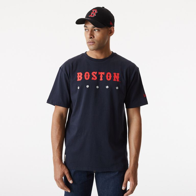 Ropa New Era Mlb Azules - Boston Sox Heritage Oversized 17950YZMP